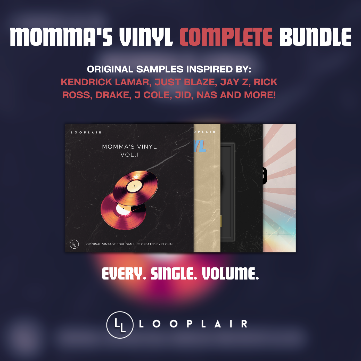 MOMMA'S VINYL COMPLETE BUNDLE – Looplair MOMMA'S VINYL COMPLETE BUNDLE – Looplair