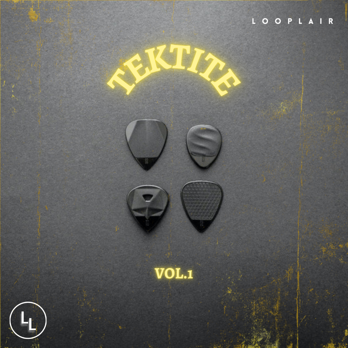 Grey cover - TEKTITE VOL.1 - Hip Hop & Soul Sample Pack