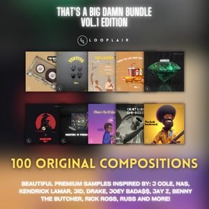 THAT'S A BIG DAMN BUNDLE - Hip Hop/Trap/Lofi/Gospel Sample Pack Bundle